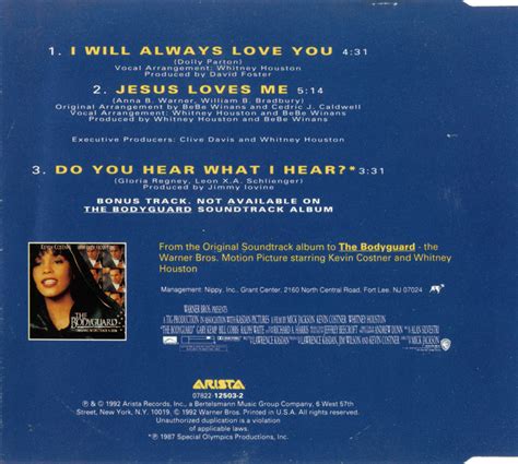 Parton's version of i w. POP 'TIL YOU PUKE!: Whitney Houston - I Will Always Love ...