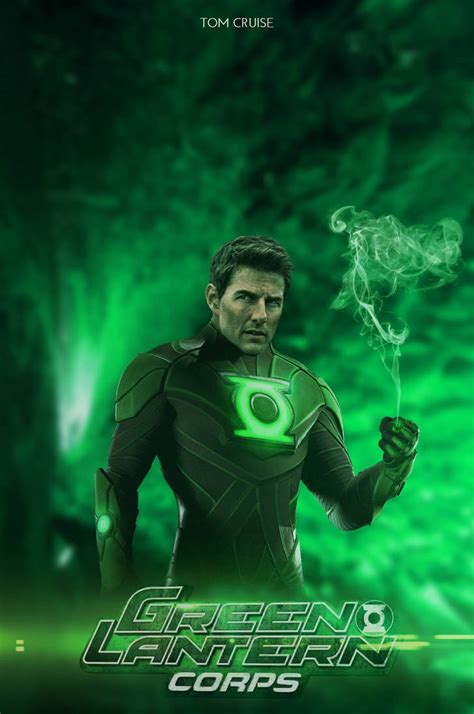 Tom Cruise Green Lantern By Hammadtheartist On Deviantart