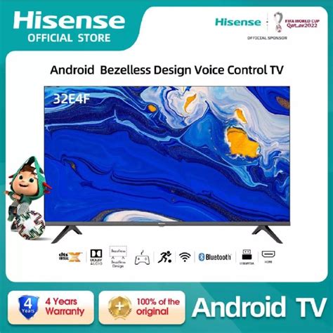 Jual Hisense Smart Android Tv Digital Tv 32 Inch Bezelless Garansi