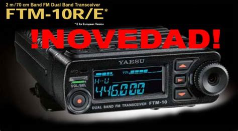 Yaesu Ftm 10re Emisora Movil Radioaficionados Ham Radio Gcn
