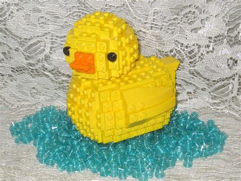 Lego Rubber Duck Rubber Duck Lego Animals Lego Projects