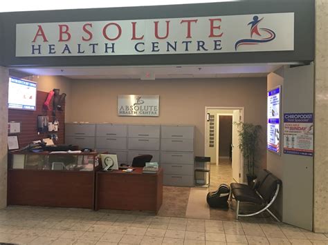 Absolute Health Centre Woodside Square Mall 1571 Sandhurst Cir 135 Scarborough On M1v 1v2