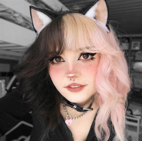 milky 🐻‍ ️ on instagram “sussy baka” cute makeup looks cool makeup looks e girl makeup