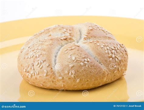 Bread On A Plate Stock Photo Image Of Healthy Meal Delicious 7613122