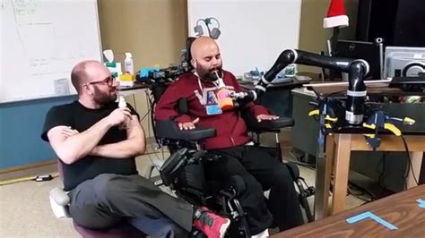 Paralyzed Man Drinks Beer By Moving Robotic Arm With His Mind Abc News