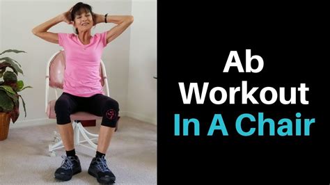 Seated Ab Workout For Seniors Youtube
