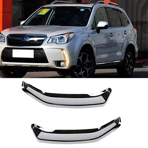 For Subaru Forester Pcs Led Drl Daytime Running Lights With Yellow Turning Signal