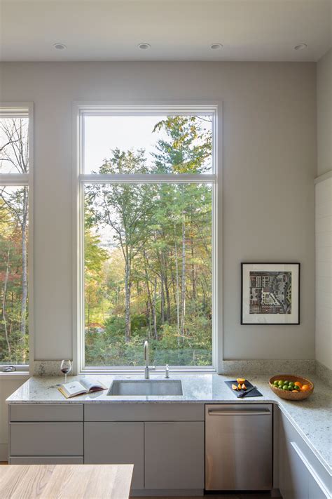 Swannanoa Residence Samsel Architects Modern Kitchen Window