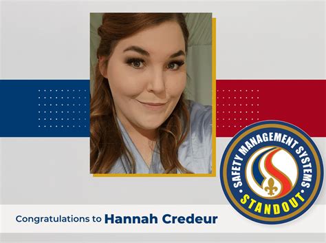 Congratulations To Our Sms Standout Hannah Credeur