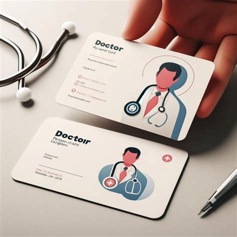 Premium Ai Image Doctor Id Card Medical Identity Badge Design Template