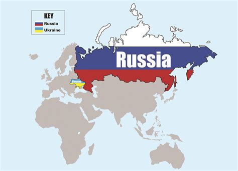 Free Stock Photo 17683 Russia Map With Flag Freeimageslive