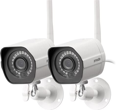 Zmodo Outdoor Wireless 2 Pack 1080p Full Hd Home Security Camera