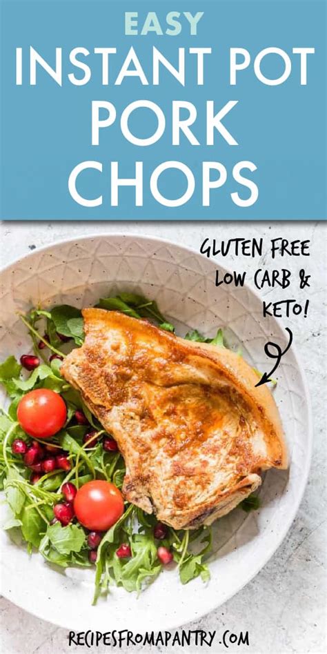 You always have to use at least the minimum. Instant Pot Pork Chops From Fresh or Frozen | Recipes From ...