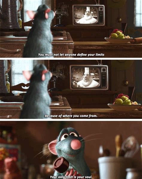 Your Limit Is Your Soul Ratatouille Quotes Ratatouille Disney
