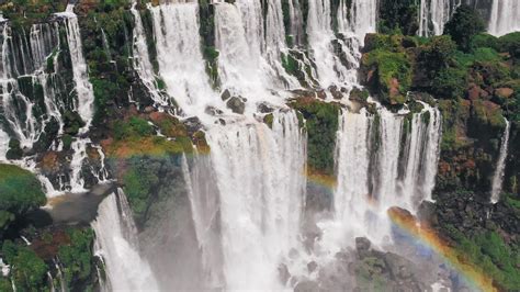 Flying Over The Worlds Largest Waterfall Iguazu Falls Brazil