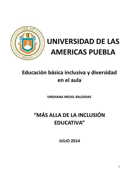 Más Alla De La Inclusión Educativa By Virimedel Issuu