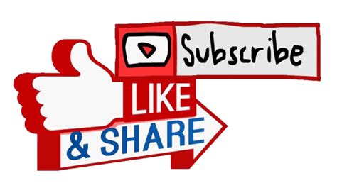 Like Share Subscribe Button Png Transparent Images Png All