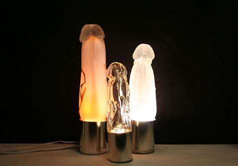 Hand Made Dick Lights By Band Glass Works