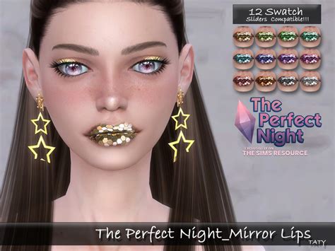 The Sims Resource The Perfect Nightmirror Lips
