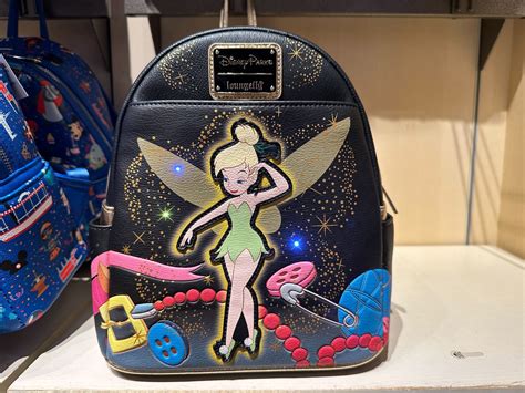 Disney Parks 2023 Light Up Glow In The Dark Tinker Bell Backpack Bag