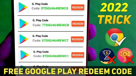 How To Get Google Play Redeem Code Without App Free Redeem Code