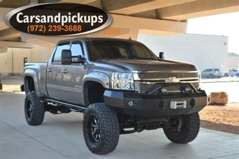 2013 Chevrolet Silverado 2500hd 4x4 Crew Cab Ltz Duramax Lifted Must See
