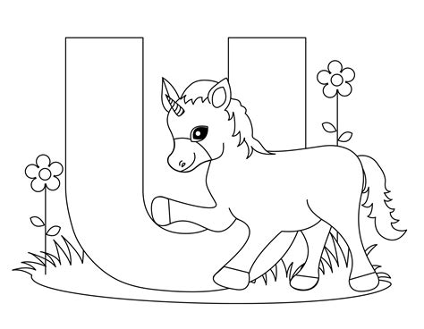 Animal Alphabet Coloring Pages At Free