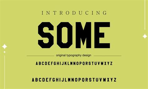 Premium Vector Modern Bold Font Regular Italic Number Typography