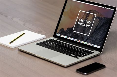 See more ideas about mockup, mockup desk, free mockup. Free Macbook Pro On Desk Mockup PSD - TitanUI