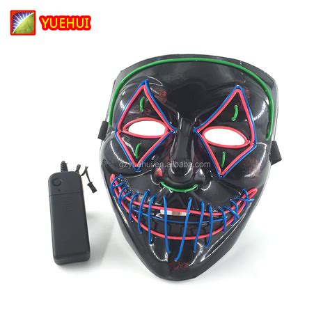 Mask Led Neon Masquerade Mask Party Festival Party Costume El Wire