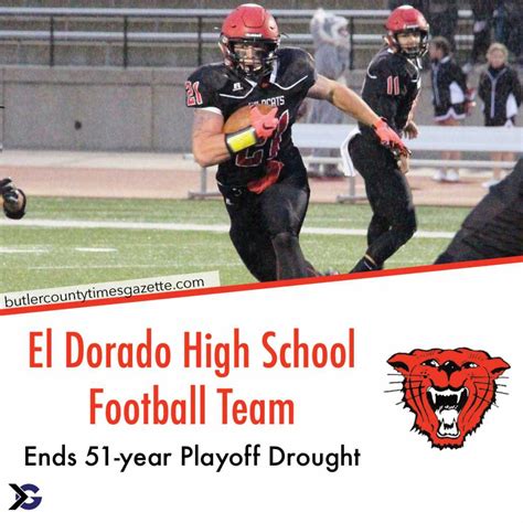 El Dorado Football Team Ends Playoff Drought Itg Next