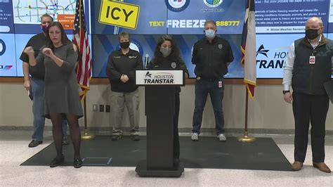 The weather systems that have been moving through houston over the weekend have left us with over 150,000+ power outages! Harris County Judge Lina Hidalgo gives update on winter ...