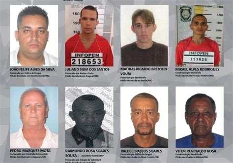 MPMG divulga lista de criminosos procurados pela Justiça de Minas