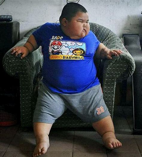 Amazing Guinness World Records Lu Zhi Hao Is Believed To Be The Worlds Fattest 4 Year Old The