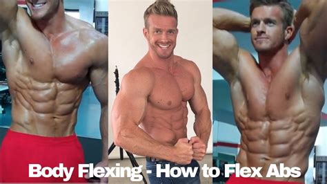 Body Flexing How To Flex Abs Youtube