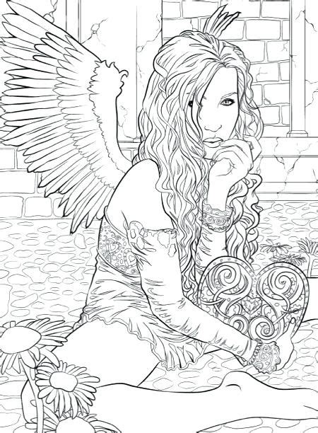 Printable Gothic Coloring Pages For Adults Canvas Nexus