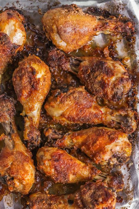 Step 3 bake in the preheated oven for 10 minutes. Oven Baked Drumsticks Recipe | Lil' Luna