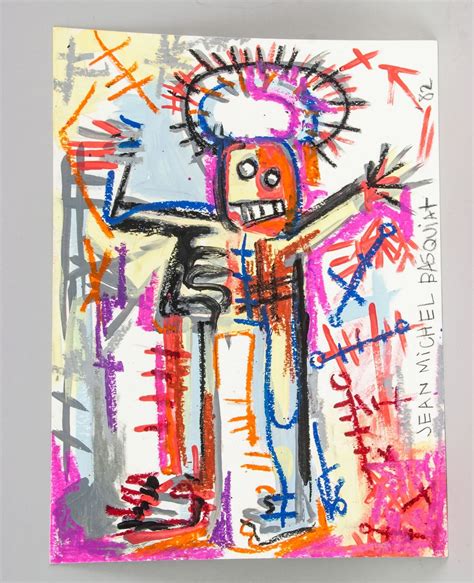 Jean Michel Basquiat Us 1960 1988 Mixed Media