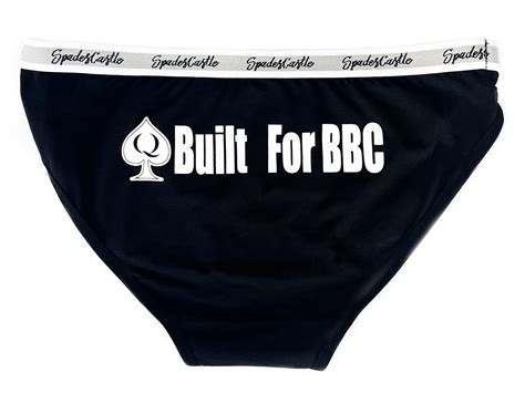 Buy Built For Bbc Panty With Qos Symbol Queen Of Spades Online At Desertcartindia