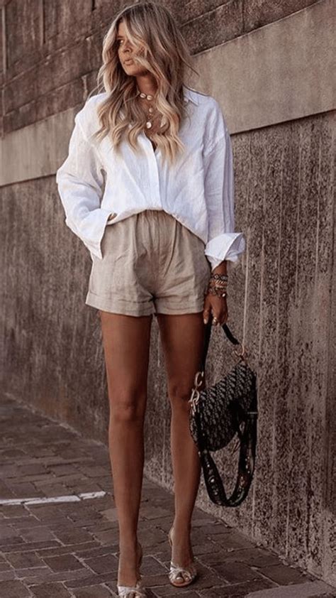 20 Elegant Outfit Ideas To Wear This Summer Preppy Summer Outfits