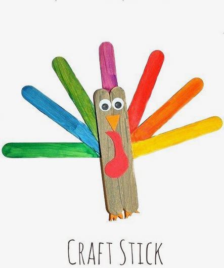 20 Easy Popsicle Stick Crafts For Kids In 2020 Thanksgiving Crafts
