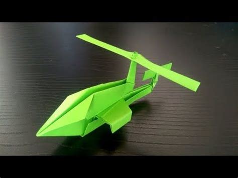 Una hoja de papel tamaño dina4 (tamaño folio). Origami Helicoptero - Como Hacer un Helicoptero de Papel ...