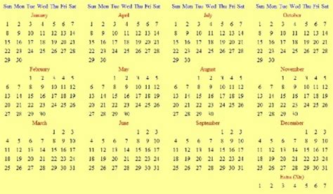 Hanke Henry Calendar