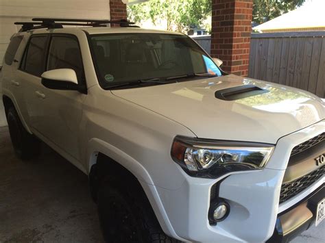 Trd Protrail Hood Scoop Insert Removal And Paint Toyota 4runner Forum