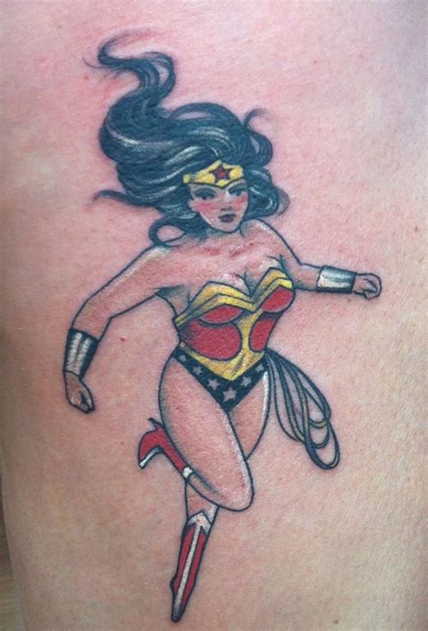 My New Wonder Woman Tattoo Done By Tim Beck Of Freedom Ink Wonder