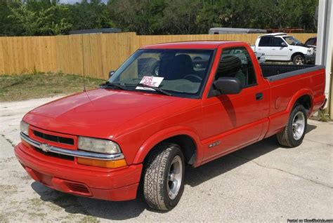 1999 Chevrolet S 10 Pickup In Florida For Sale 49 Used Cars From 1345