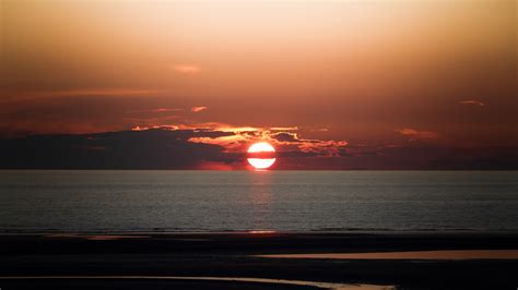 Free Images Seascape Sunset Ocean Sun Coast Horizon Water Sea