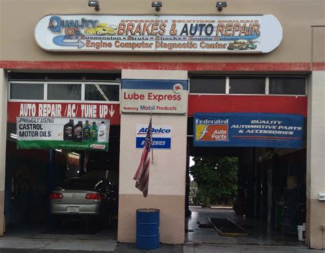 Quality Oil Brakes Auto Repair And Ac Delray Beach Auto Shop