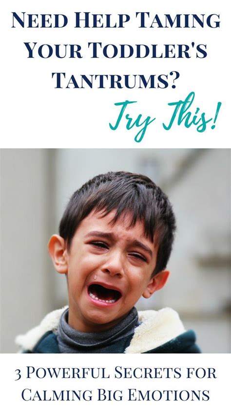Need Help Taming Your Toddlers Tantrums Try This Tantrums Toddler