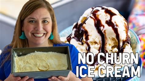 Easy No Churn Ice Cream Only 3 Ingredients Youtube